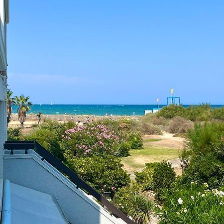 Appartement Entre La Lagune Et La Mer Avec Piscine, Direct Plage, Vue Partielle Mer Saint-Cyprien  Bagian luar foto