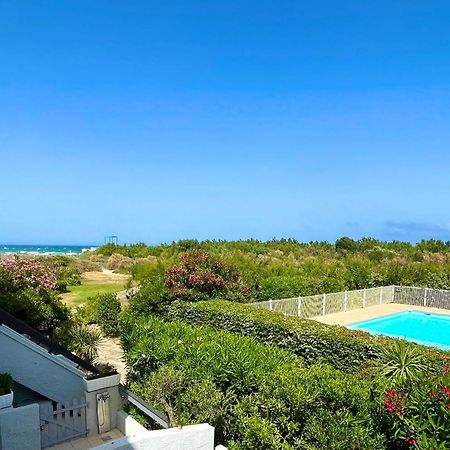 Appartement Entre La Lagune Et La Mer Avec Piscine, Direct Plage, Vue Partielle Mer Saint-Cyprien  Bagian luar foto