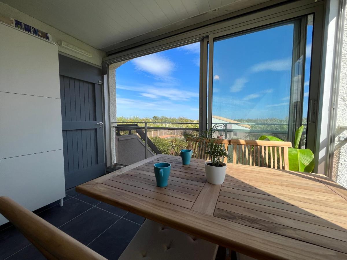 Appartement Entre La Lagune Et La Mer Avec Piscine, Direct Plage, Vue Partielle Mer Saint-Cyprien  Bagian luar foto